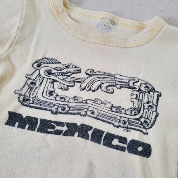 Vintage Mexico Ancient Snake Tee 9-12 months - Picture 2 of 5